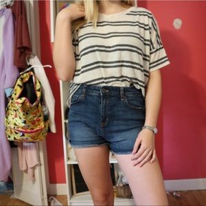 Cute striped shirt! Size Medium